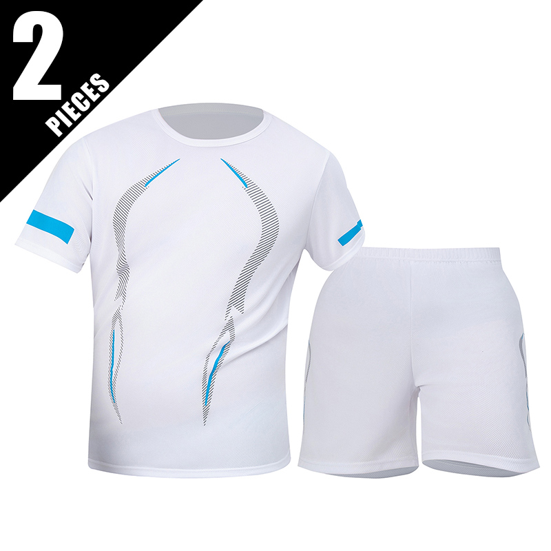 Running Gear For Men - 2-Piece Men's Set Summer Youth Print