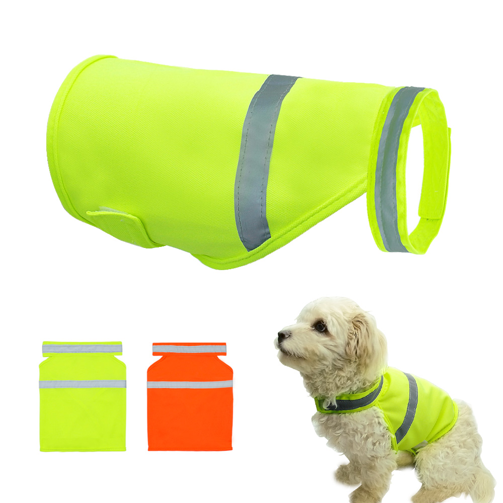 Reflective Running Jacket - Reflective Dog Vest Clothes Breathable Pet