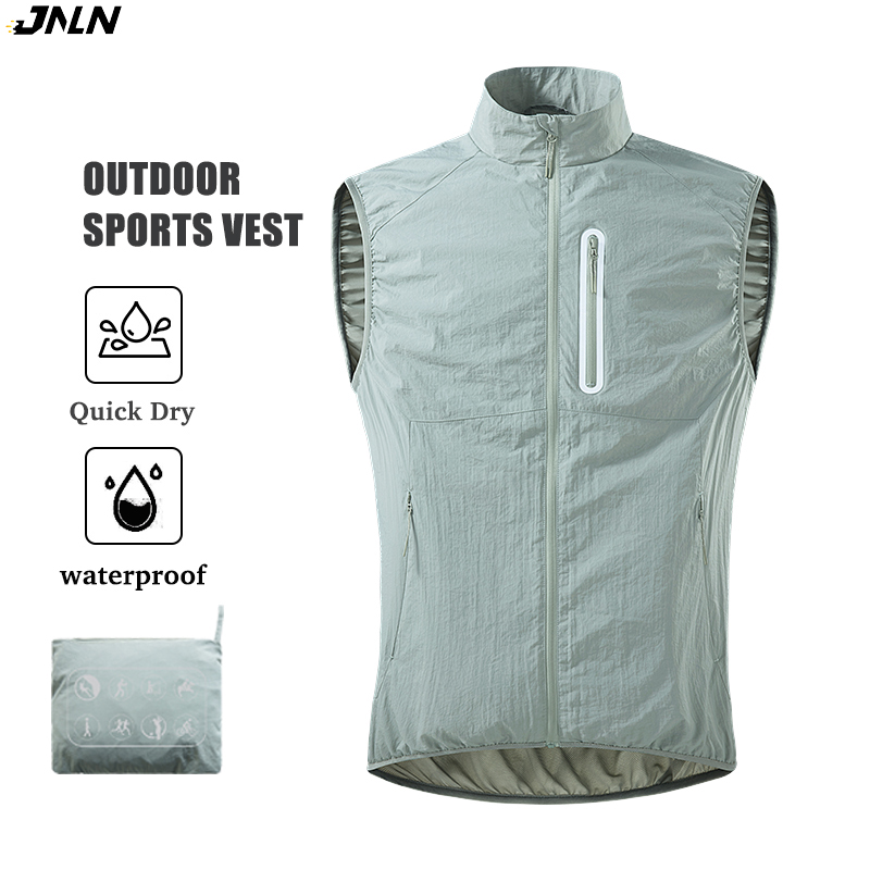 Reflective Running Jacket - JNLN Men's Women's Fishing Vest Summer