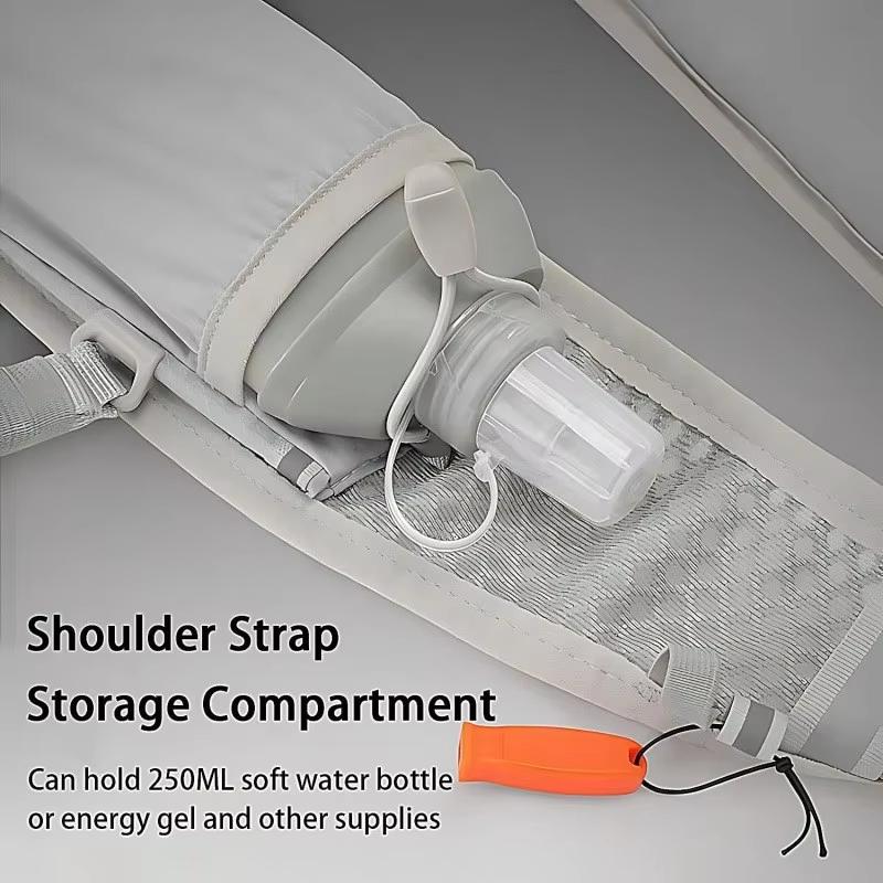 Reflective Running Jacket - New Running Water Bottle Storage Vest