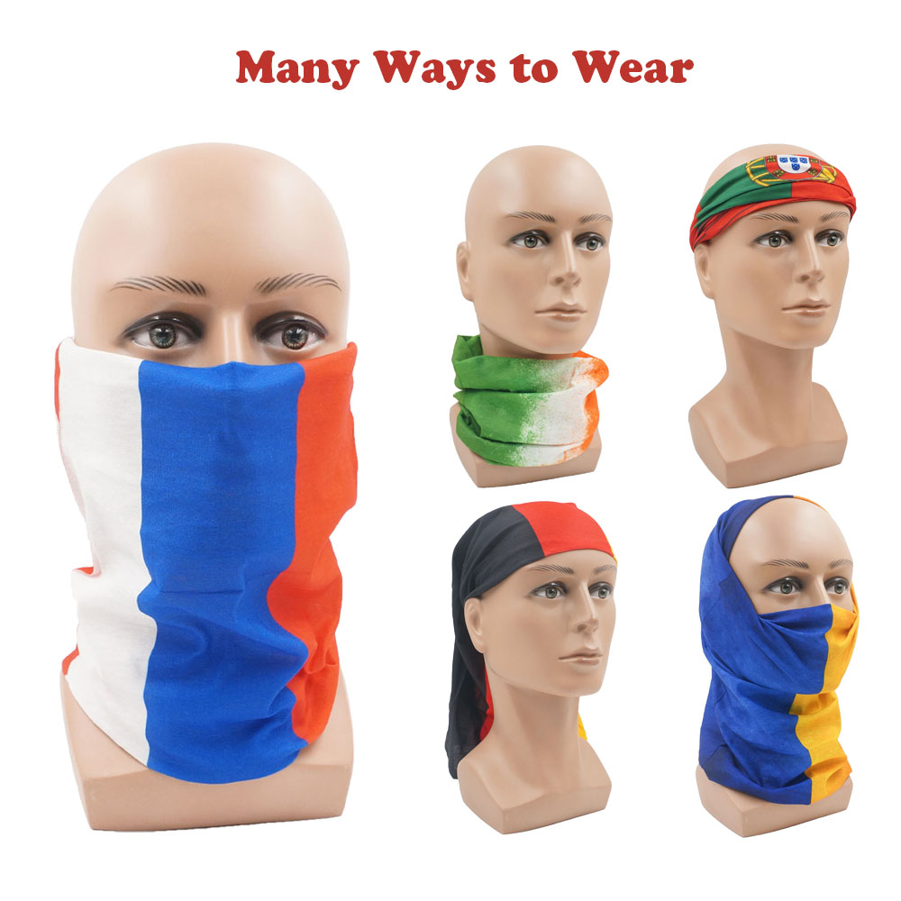 Running Gear Youtube - European Countries Face & Neck Gaiter