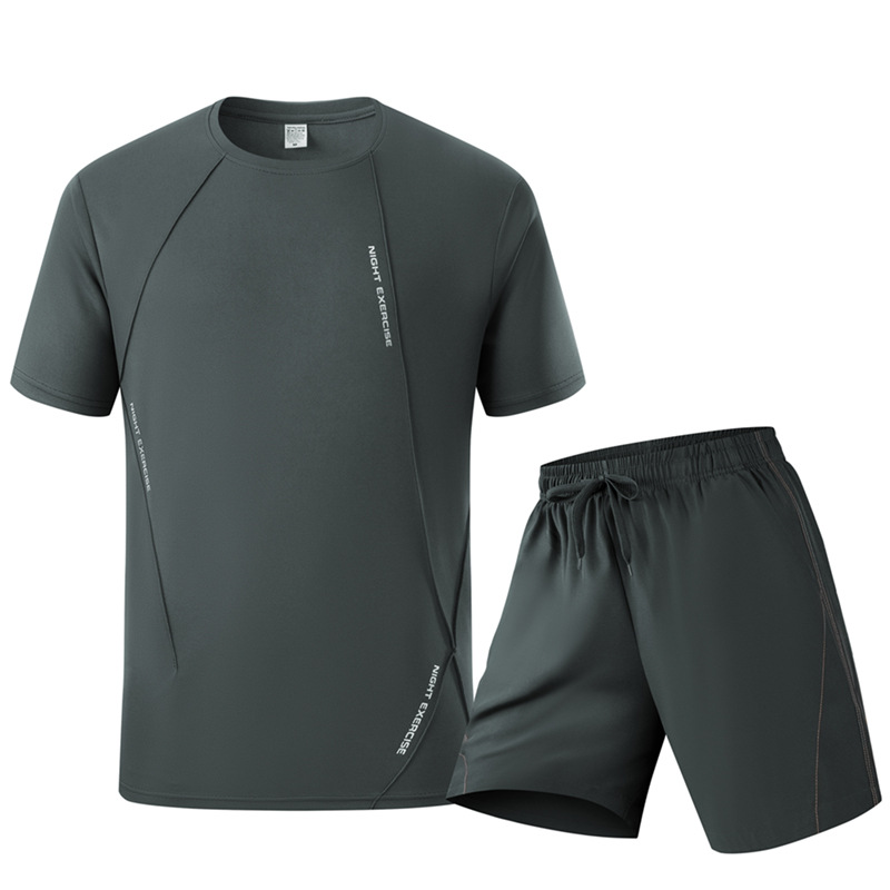 Men's Summer Sports Set Quick  - Running Gear For Men ulasan dan harga