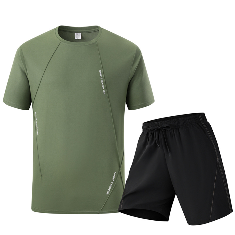 Men's Summer Sports Set Quick  - Running Gear For Men ulasan dan harga