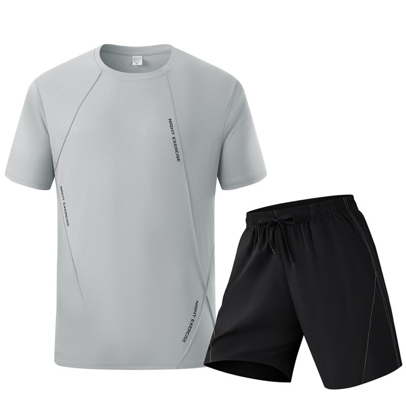 Men's Summer Sports Set Quick  - Running Gear For Men ulasan dan harga