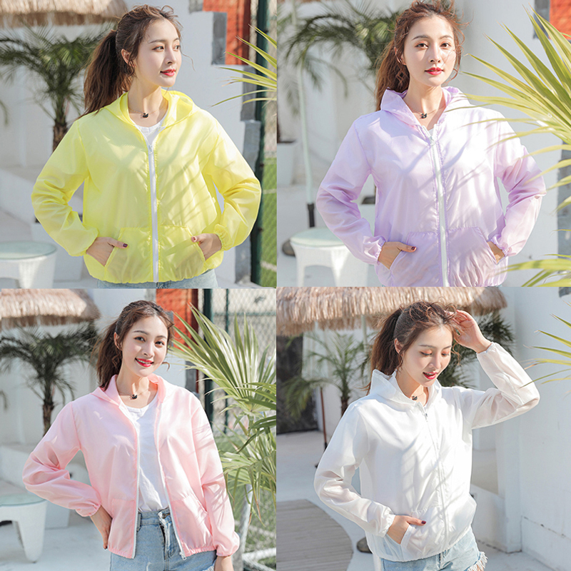 Jacket Women Summer Sun Protec - Reflective Running Jacket ulasan dan harga