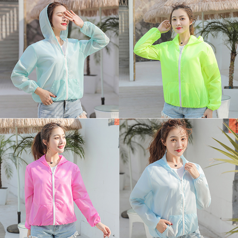 Jacket Women Summer Sun Protec - Reflective Running Jacket ulasan dan harga