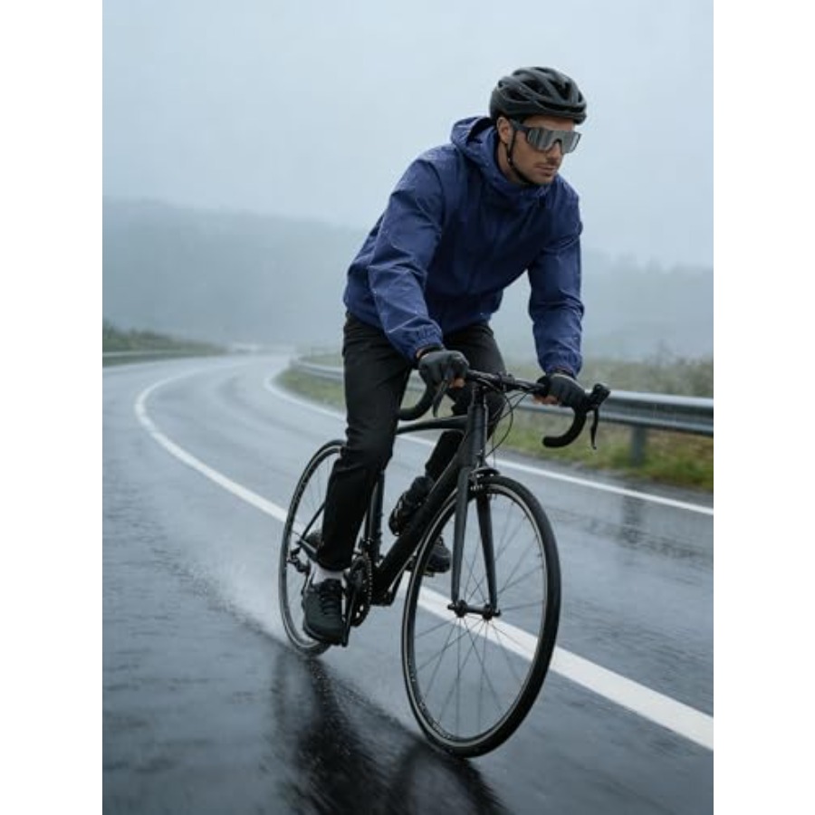 UIQUR Men's Rain Jacket Windbr - Running Gear In Rain ulasan dan harga