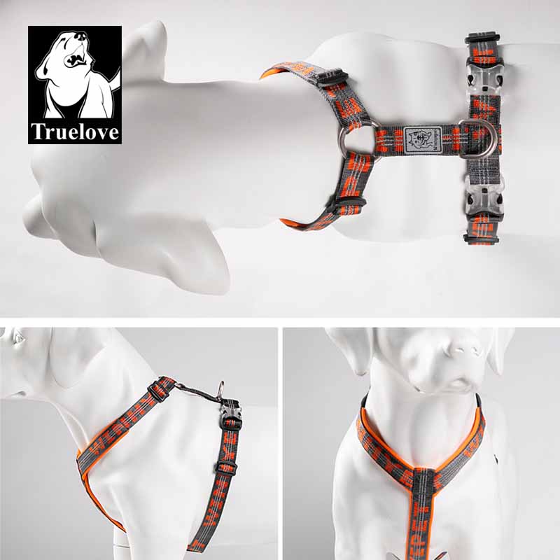 TRUELOVE Pet Harness Vest Ches - Reflective Running Jacket ulasan dan harga