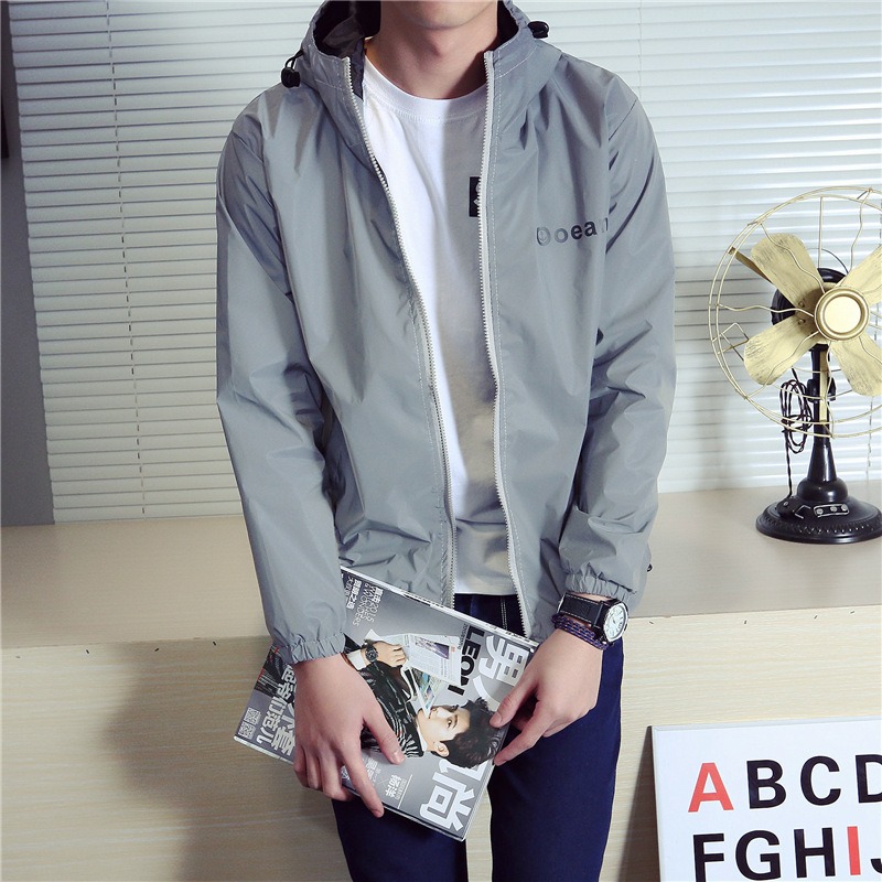 LED Light Up Windbreaker Coupl - Reflective Running Jacket ulasan dan harga