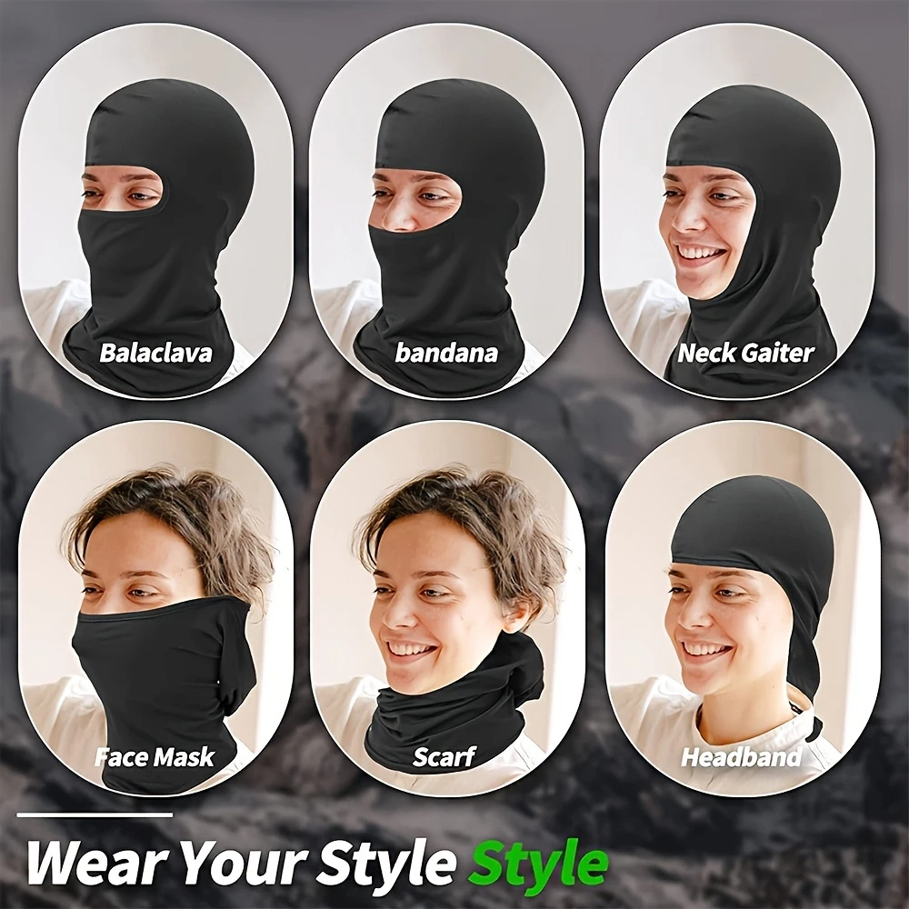 Full Face Mask Balaclava, Quic - Running Gear Quick Dry ulasan dan harga