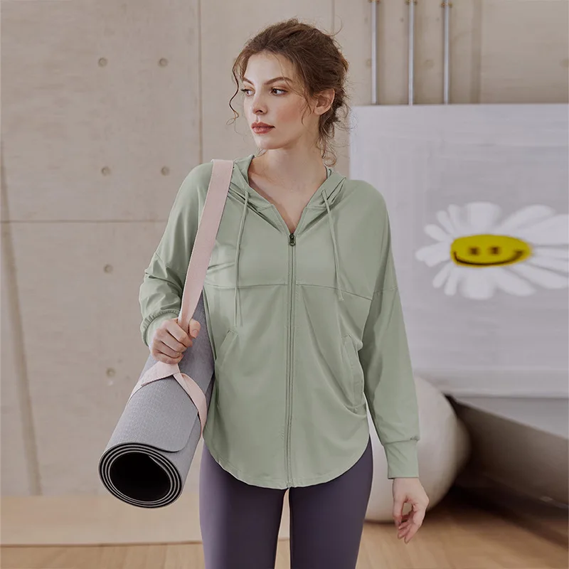New Women Fitness Jacket Breat - Reflective Running Jacket ulasan dan harga