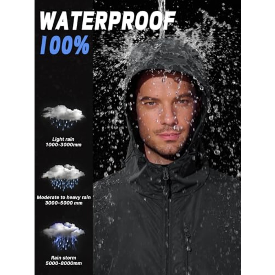 UIQUR Men's Cycling Jacket Rai - Running Gear In Rain ulasan dan harga