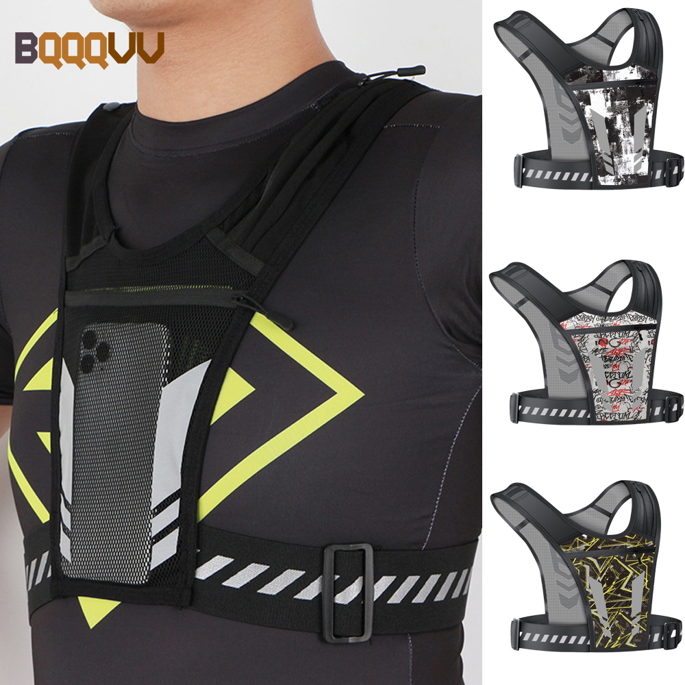 Reflective Running Vest with P - Reflective Running Jacket ulasan dan harga