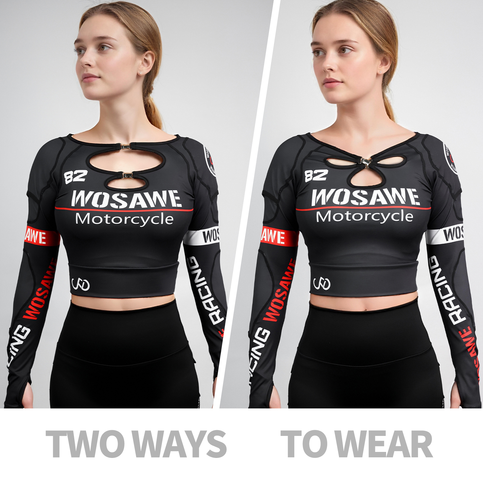 WOSAWE Summer Women Slim Motor - Reflective Running Jacket ulasan dan harga