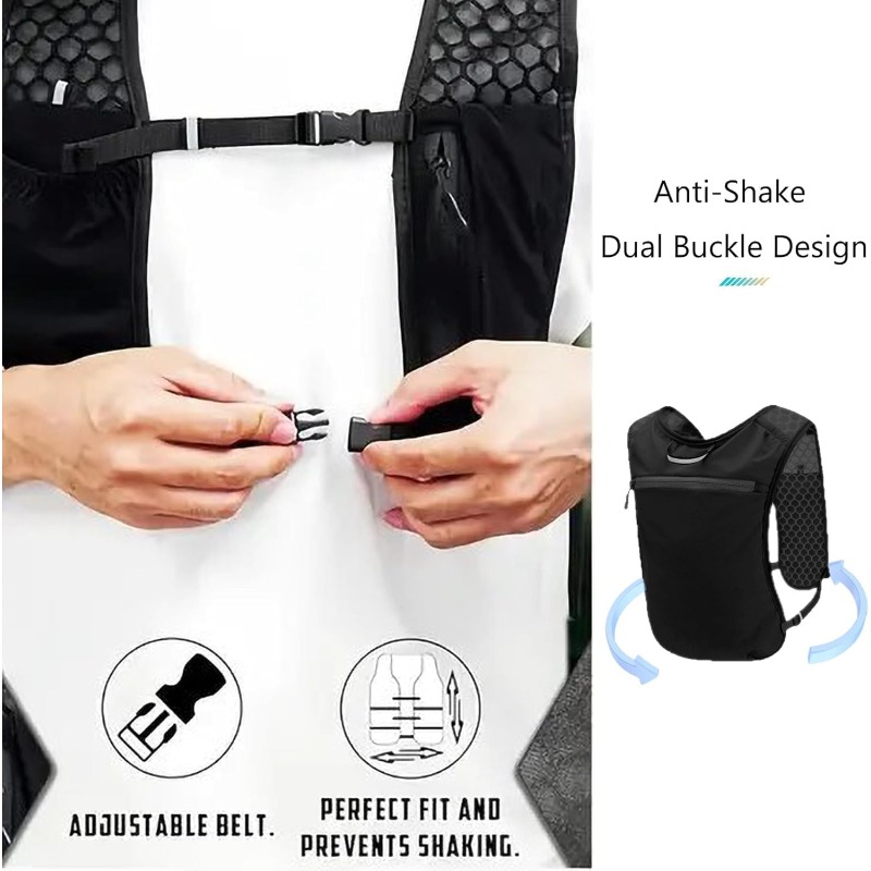 Running Vest for Marathon Trai - Reflective Running Jacket ulasan dan harga