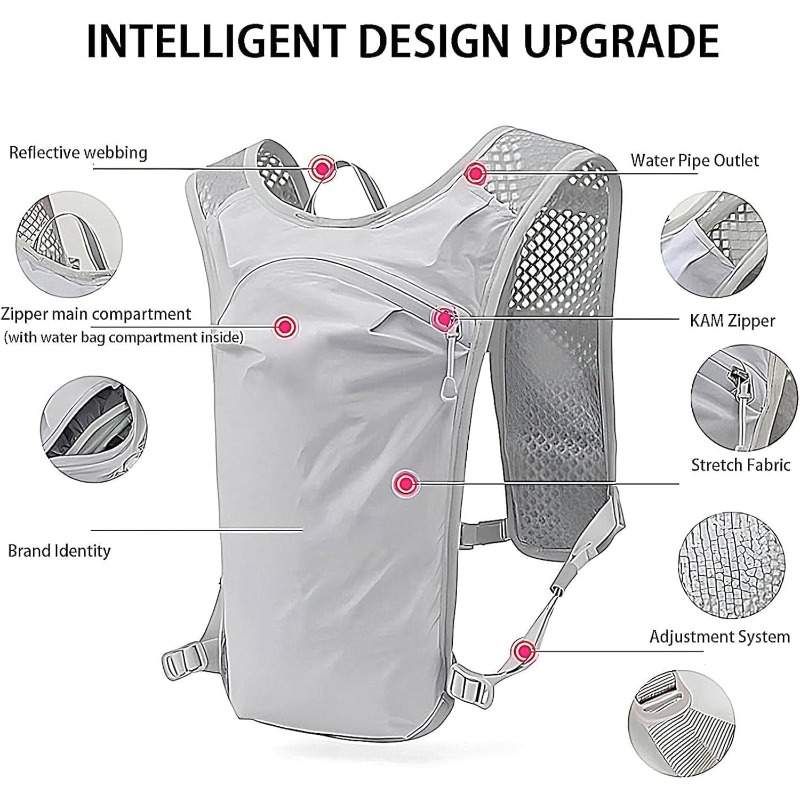 Running Vest for Marathon Trai - Reflective Running Jacket ulasan dan harga
