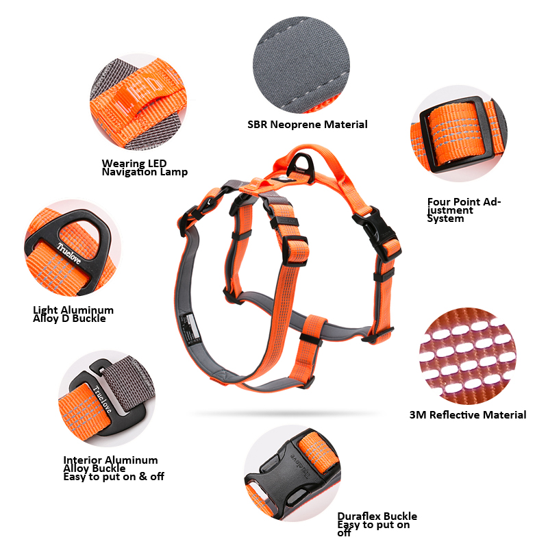 Truelove Pet Harness Adjustabl - Running Gear Dog ulasan dan harga