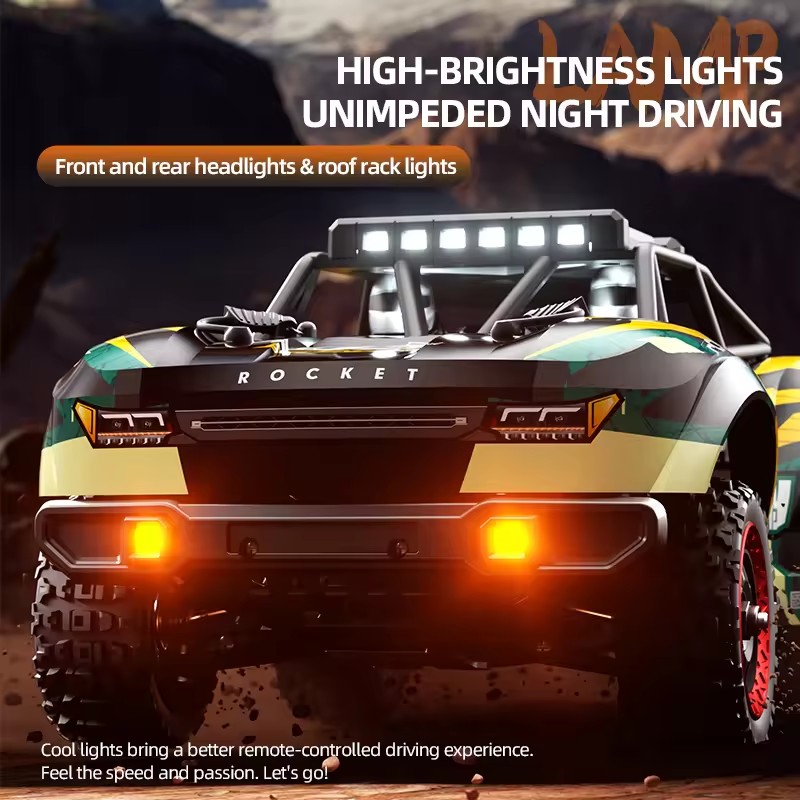 80KM/H Brushless RC Racing Car - Running Gear Truck ulasan dan harga