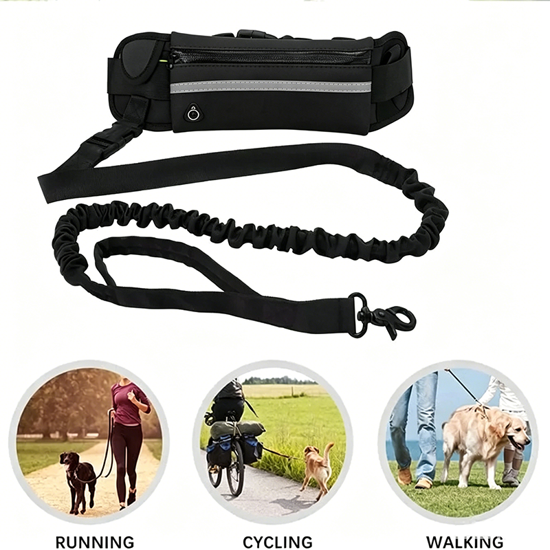 Dog Running Waist Leash Nylon  - Running Gear Dog ulasan dan harga