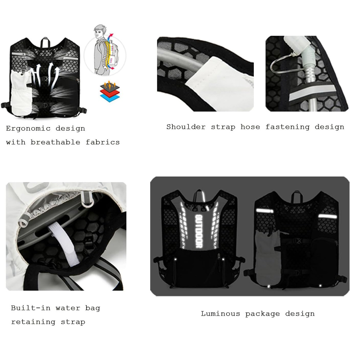 Reflective Running Hydration V - Reflective Running Jacket ulasan dan harga