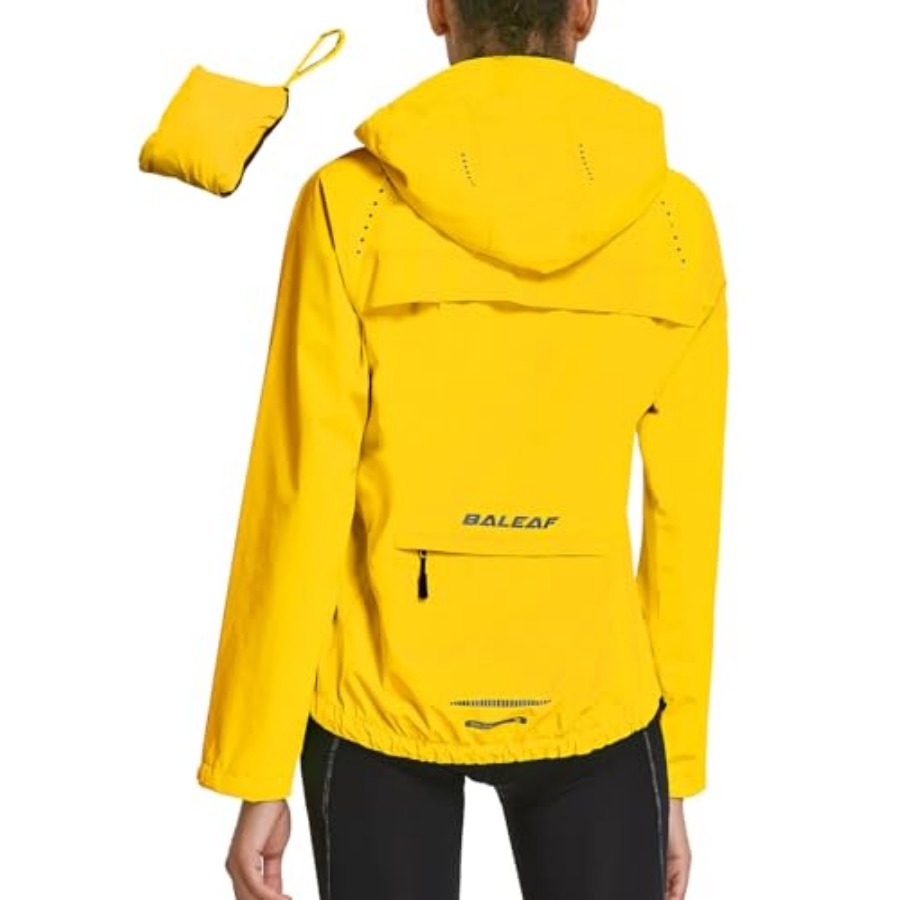 baleaf Women's Rain Jackets Wa - Reflective Running Jacket ulasan dan harga