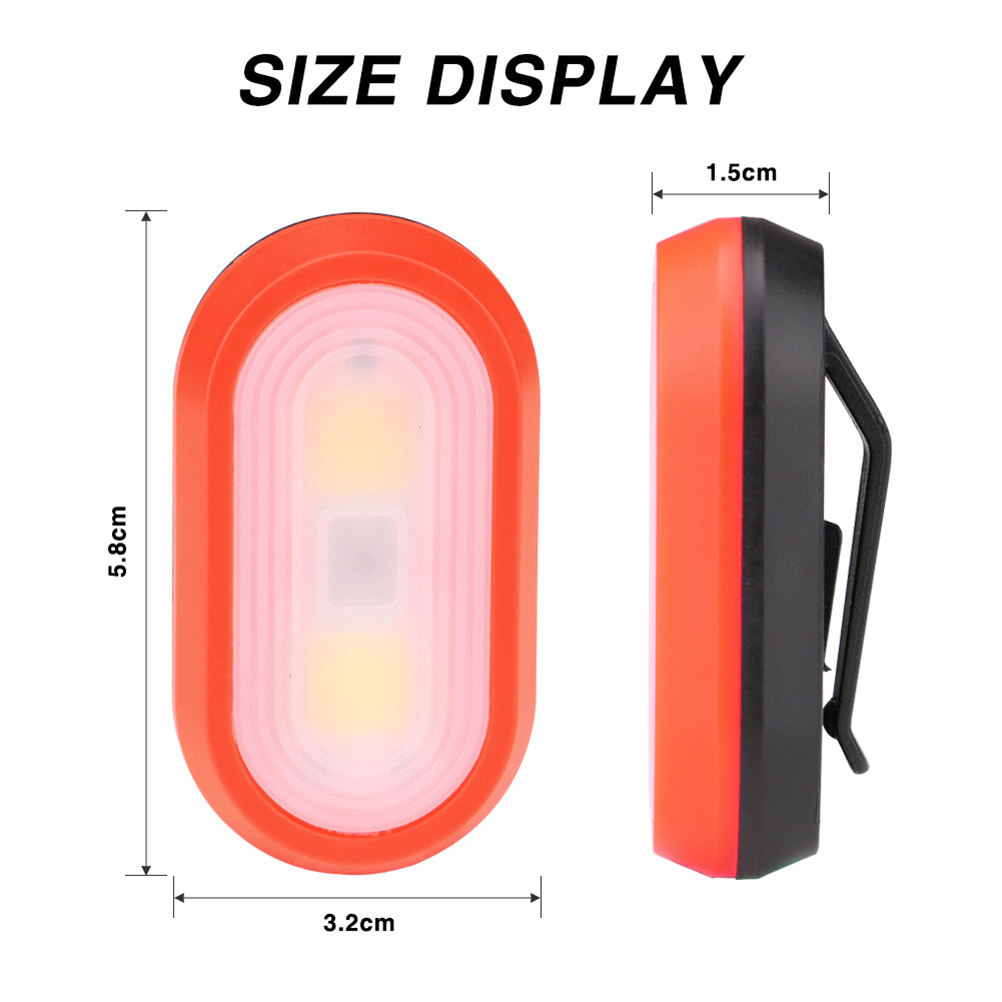 4Pcs Slim Lightweight LED Runn - Running Gear In Rain ulasan dan harga