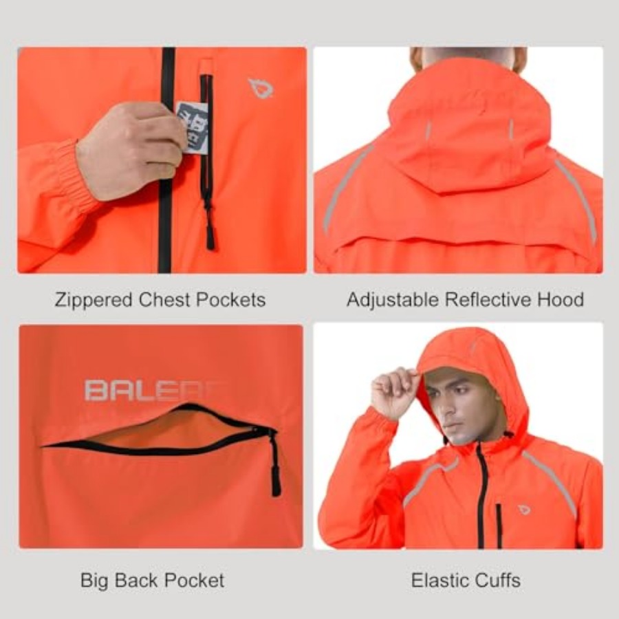 Men's Rain Jacket Waterproof W - Running Gear In Rain ulasan dan harga